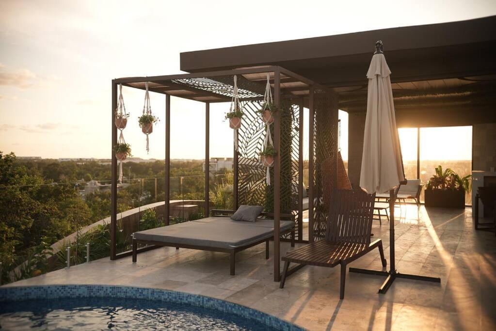 Appartamento Noah Luxury Loft In Downtown Tulum Esterno foto
