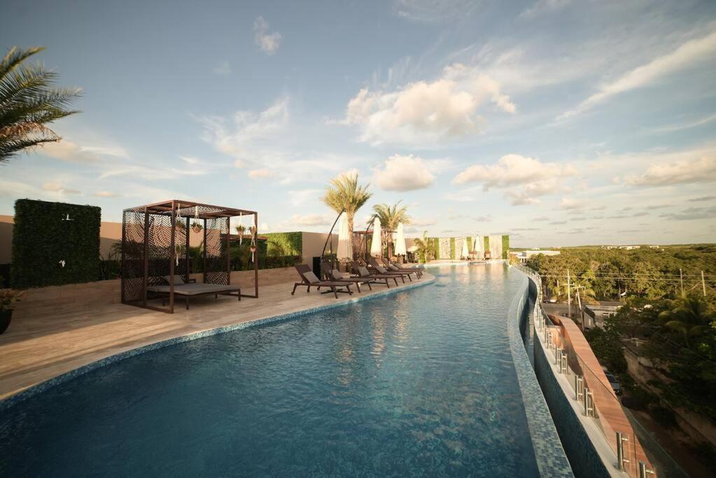 Appartamento Noah Luxury Loft In Downtown Tulum Esterno foto